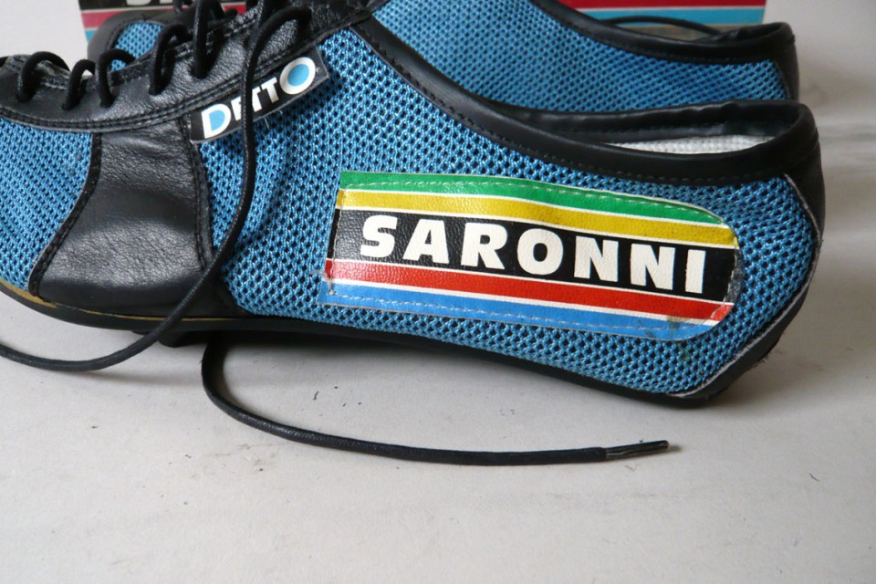 Detto Pietro Saronni Cycling Shoes size 42 - Classic Steel Bikes