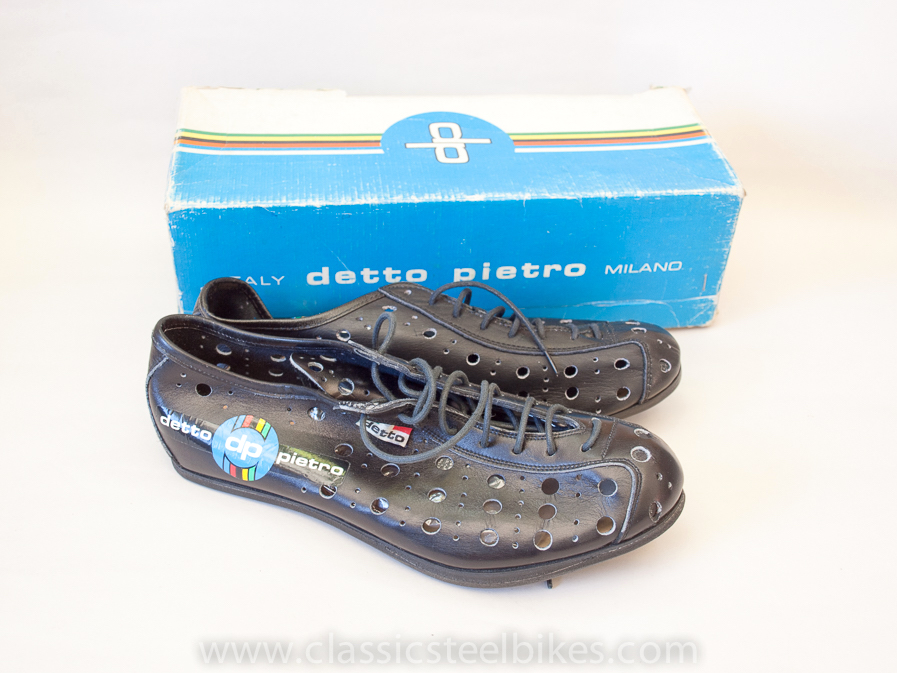 Detto Pietro Cycling Shoes Size 40 NOS NIB - Classic Steel Bikes