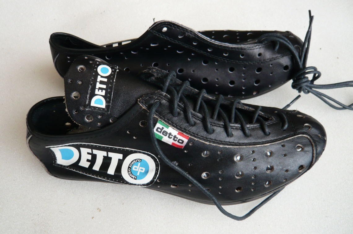 Detto Pietro Vintage Cycling Shoes 39 - Classic Steel Bikes