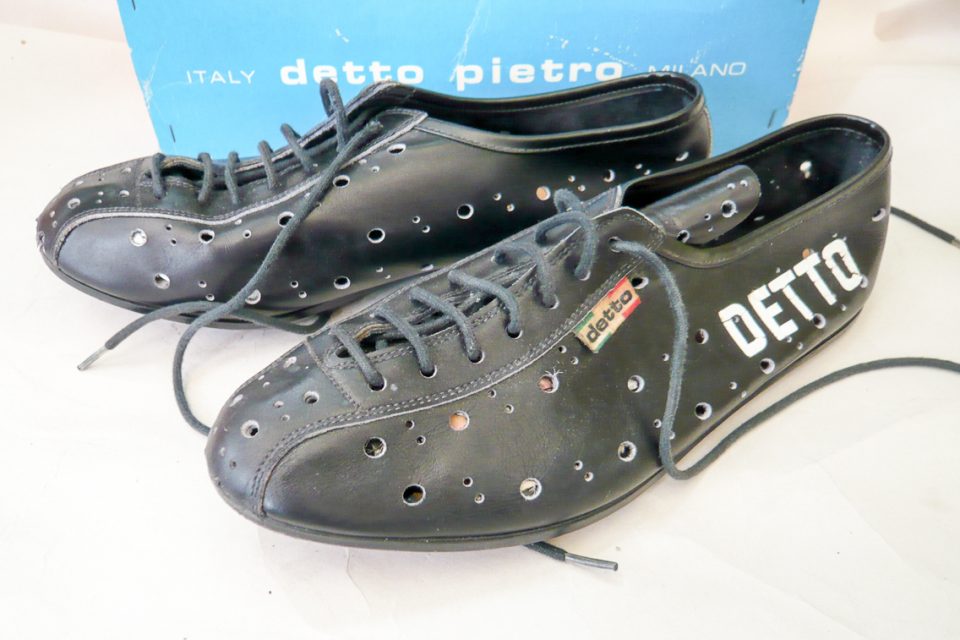 Detto Pietro Vintage Cycling Shoes 39 - Classic Steel Bikes