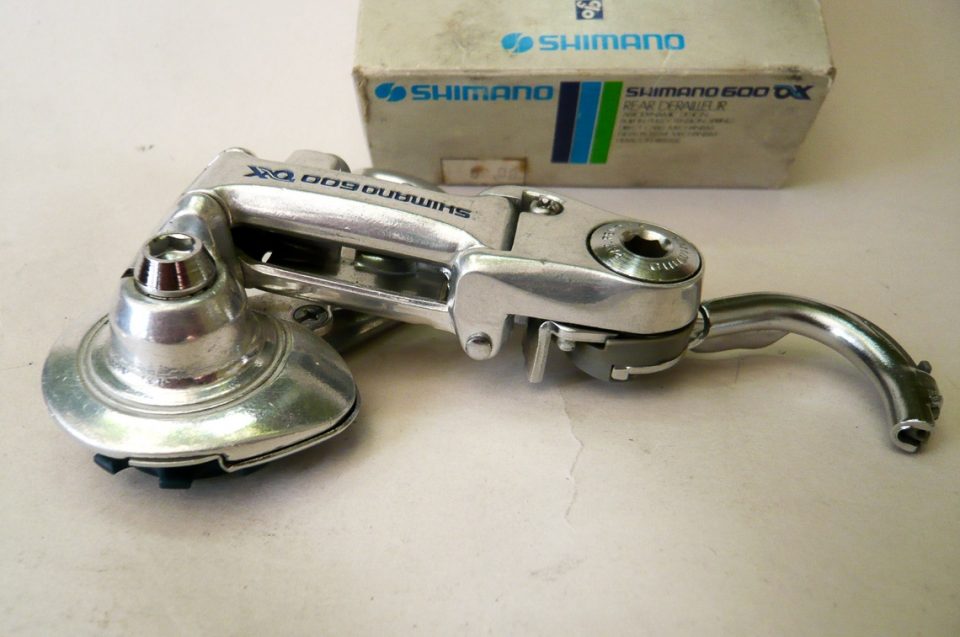 オープニング SHIMANO ALTUS AX REAR DERAILLEUR 1980年代