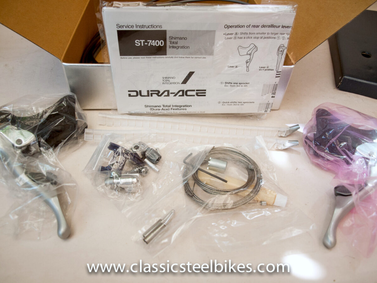 Shimano Dura Ace ST-7400 Shifters NOS/NIB - Classic Steel Bikes