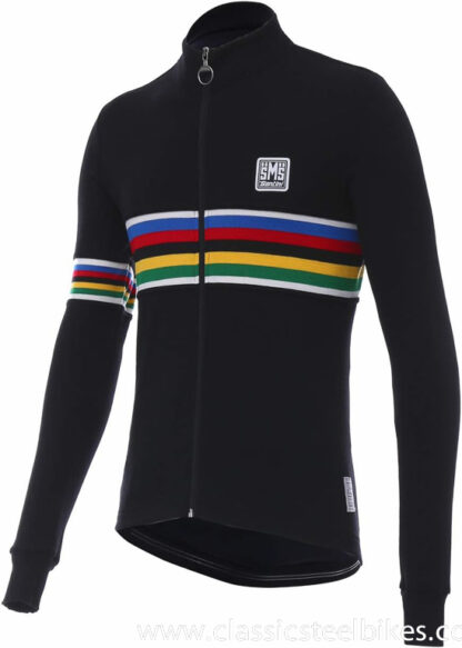 Santini UCI Long Sleeve Merino Wool Jersey