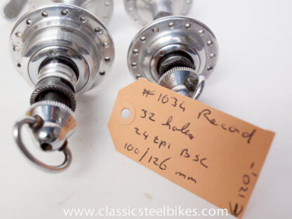 Campagnolo #1034 Record Hubs 32 holes