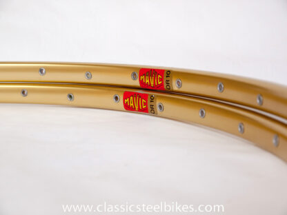 Mavic OR10 Gold Tubular Rims