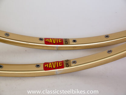 Mavic OR10 Gold Tubular Rims