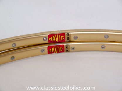 Mavic OR10 Gold Tubular Rims